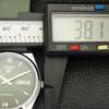 ВОССТАНОВЛЕННЫЕ ВИНТАЖНЫЕ МУЖСКИЕ ЧАСЫ SEIKO 5 AUTOMATIC JAPAN С ЗЕЛЕНЫМ ЦИФЕРБЛАТОМ a434693-2