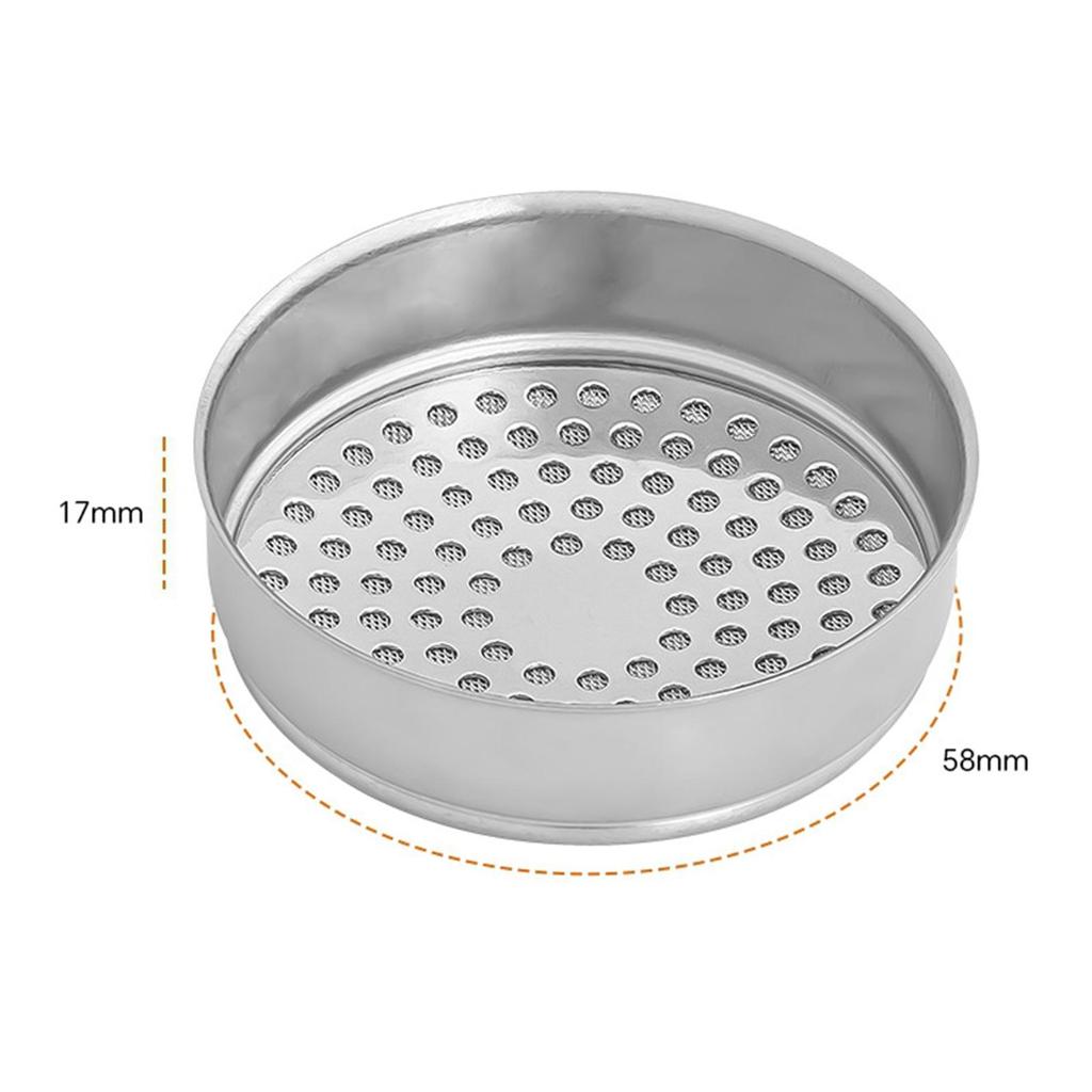 Premium Stainless Steel Coffee Filter Screen for 58mm Group Head Espresso Machines