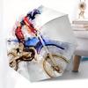 1pc Motorcycle, Rider Themed High-quality Umbrella,Automatic Opening and Closing Umbrella,Multi-functional Umbrella G0811134