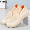Shoes for Women 2025 Spring and Summer New Mesh Breathable Single Shoes for Women Lightweight Soft Sole Comfortable Non-slip Wear-resistant Lazy Shoes