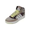 Adidas Neo Hoops 3.0 Mid Non-Slip Durable High-Top Sneakers Unisex Sneakers Brown FZ6562