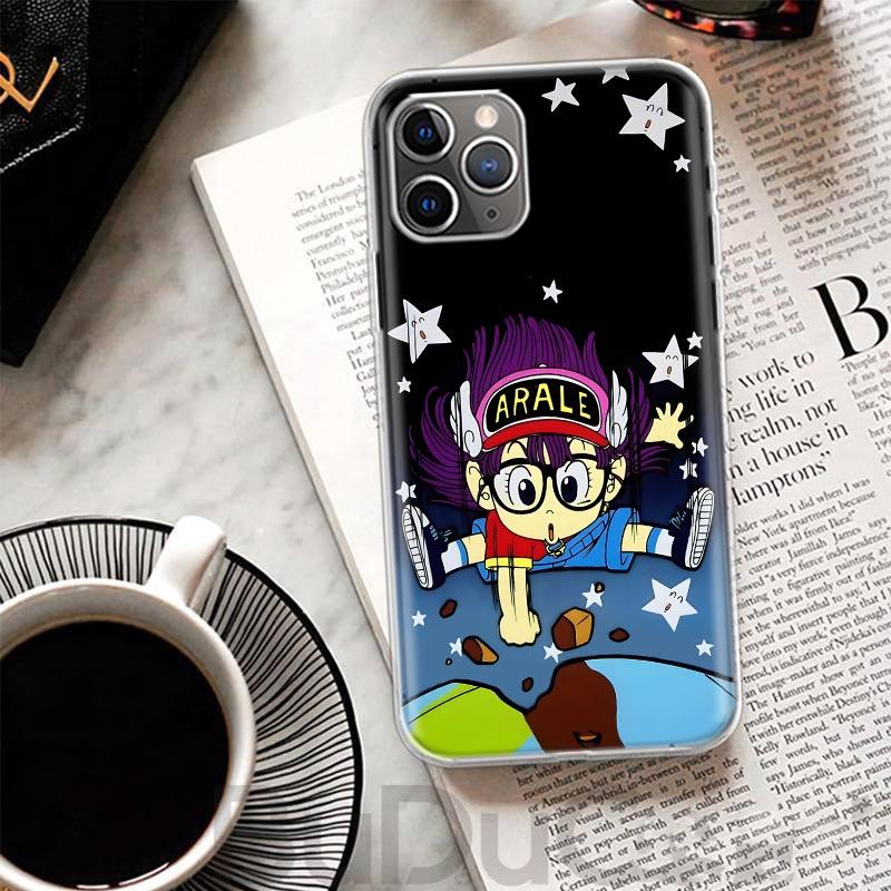 Чехол Arale Dr Slump для iPhone 17 Air 16 16E 15 Pro Max 14 Plus 13 Mini Чехол для телефона 12 11 7 8 SE Индивидуальная печать Корпус 16 15 Pr