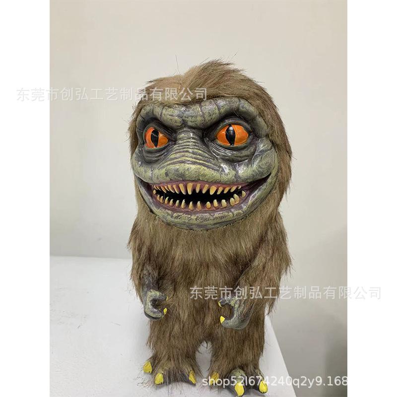 Plush toy, Halloween horror doll, magical creature doll, alien Magic Maze ludo Big Mouth Monster Ornament