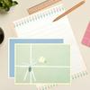 48 PCS Stationery Paper and Envelopes Set,Cute Floral Stationary Set for Writing Letters,Double Sided Printing,Letter Writing Kit