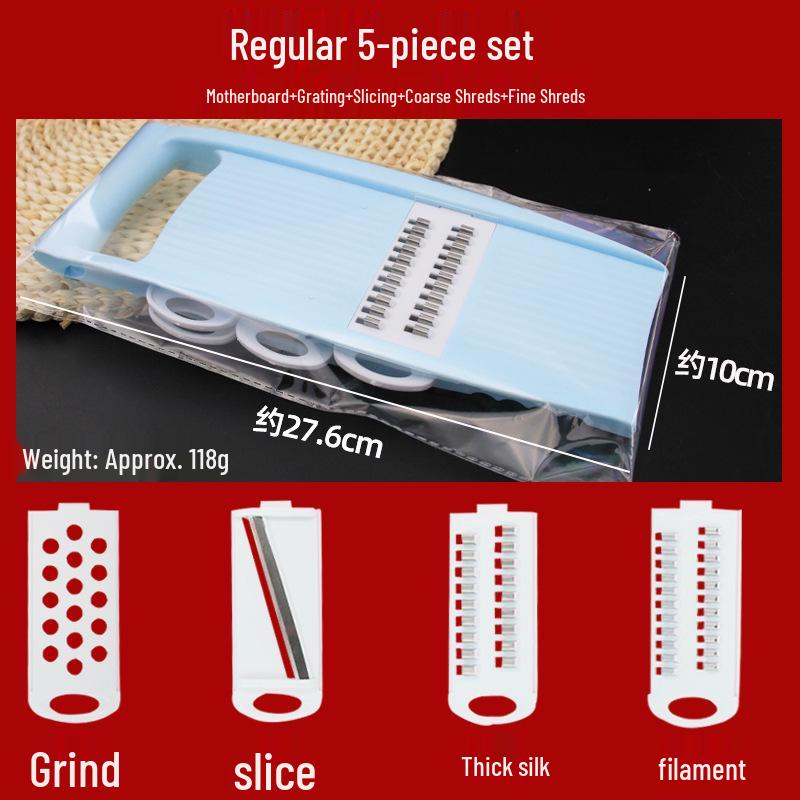 Многофункциональная овощерезка и терка из нержавеющей стали с овощечисткой для картофеля