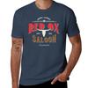The Bret Red Ox Maverick  Saloon TShirt Fashion Letter Print TShirt