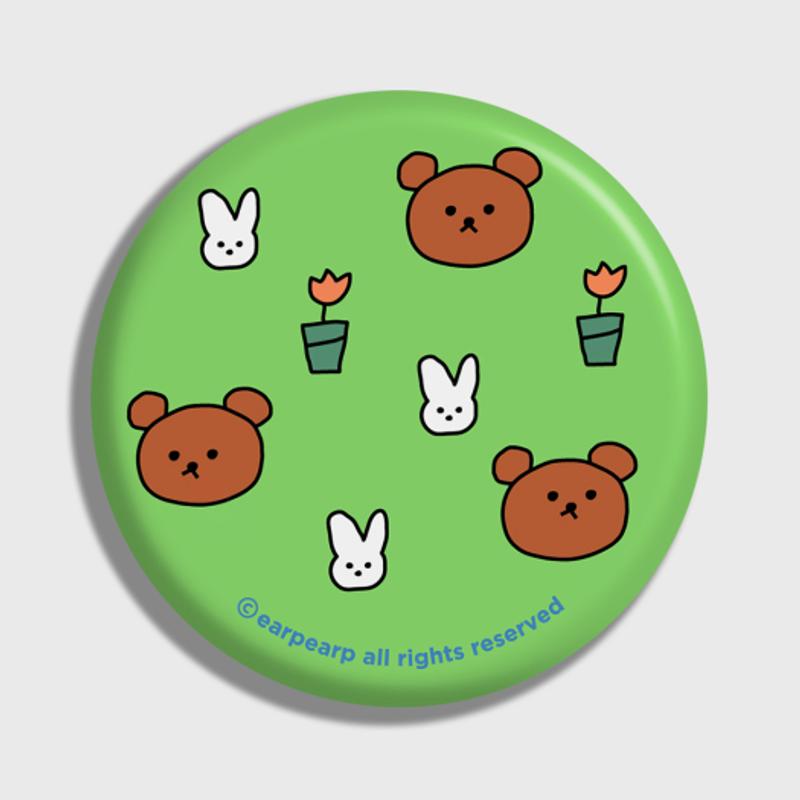 EARP EARP Bear and rabbit-green