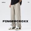 Fingercroxxit Men's Lyocell Straight-Leg Casual Pants