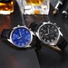 Новые деловые водонепроницаемые часы с поясом, мужские модные светящиеся часы, кварцевые часы Spot