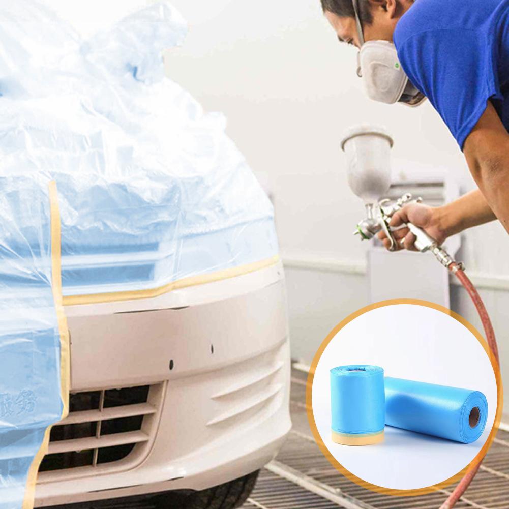 Авторемонтная краска-спрей маскирующая пленка автомобильная лента для покраски пластиковая защитная пленка без остатка для покраски