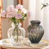 Ваза Стеклянная ваза Украшение дома Украшения Цветочная композиция Ваза для цветов