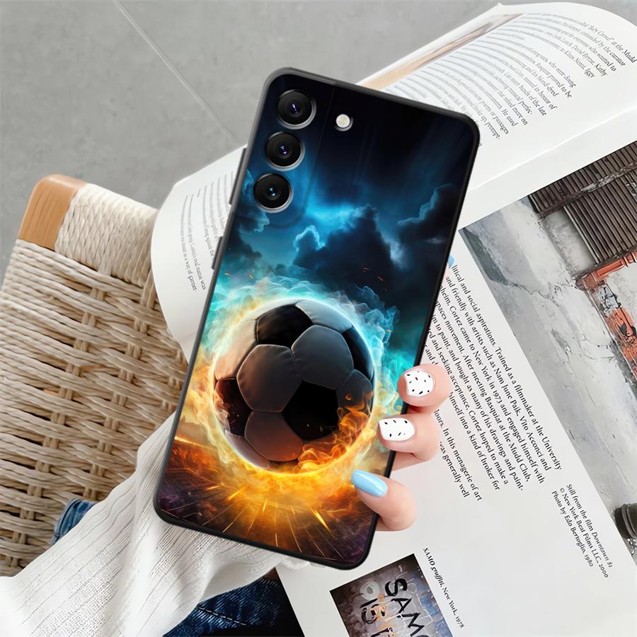 Чехол для телефона для Samsung Galaxy A73 A51 A37 A55 A25 A16 A52 A36 A06 A05 A23 A53 A17 A57 A15 A12 A13 A50 A70 A41 Футбол