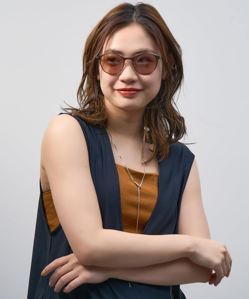 Солнцезащитные очки UNITED ARROWS SUNGLASSES United Arrows Унисекс Защита от УФ Стильные [Zoff] В стиле Бостон (коричневый (чистый)) Женские Мужские [ZJ241G01_42A1