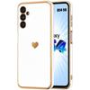 Case - BOOLING - for Samsung Galaxy A54 5G - Silicone TPU - Ultra Slim - Anti-Scratch - Heart Pattern