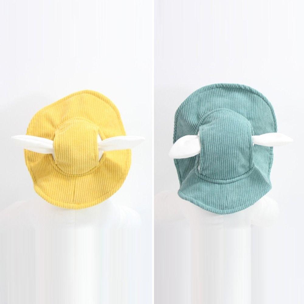 Регулируемая веревочная шляпа-панама для питомца с отверстиями для ушей, солнцезащитная кепка с козырьком для собаки, модная кошачья панама, кошка, собака