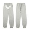 Sp5der Letter Print Hooded Sweatshirt Unisex Oversized Cotton Pullover Fall Casual Wear