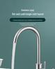 304 Stainless Steel Rotatable Anti-Splash Kitchen Faucet with Hot/Cold Mixing for Vegetable Sink