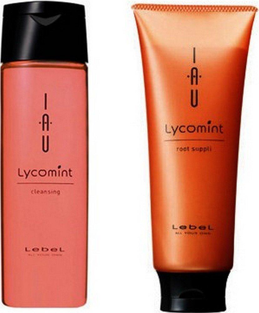 Lebel IAU Lycomint Очищающий 200 мл и Добавка для корней 200 мл