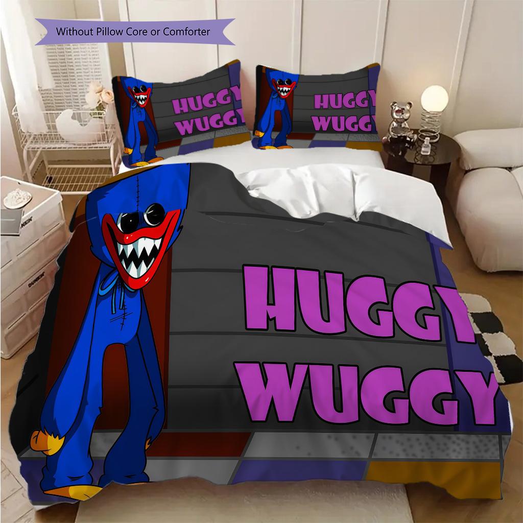 Poppy'S Creepy Adventure Begins Bedding 1 Duvet Cover 2 Pillowcase Without Core Soft And Comfortable Duvet Cover And Pillowcase Bedding Set