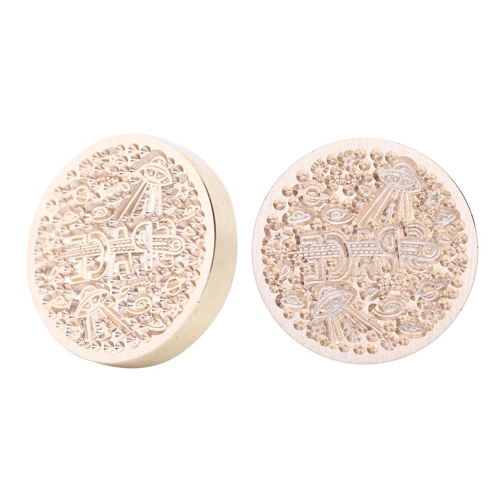 Космос Луна Звезда сургучная печать штамп DIY сургуч головка для скрапбукинга свадебные приглашения фотоальбом специальный штамп печать