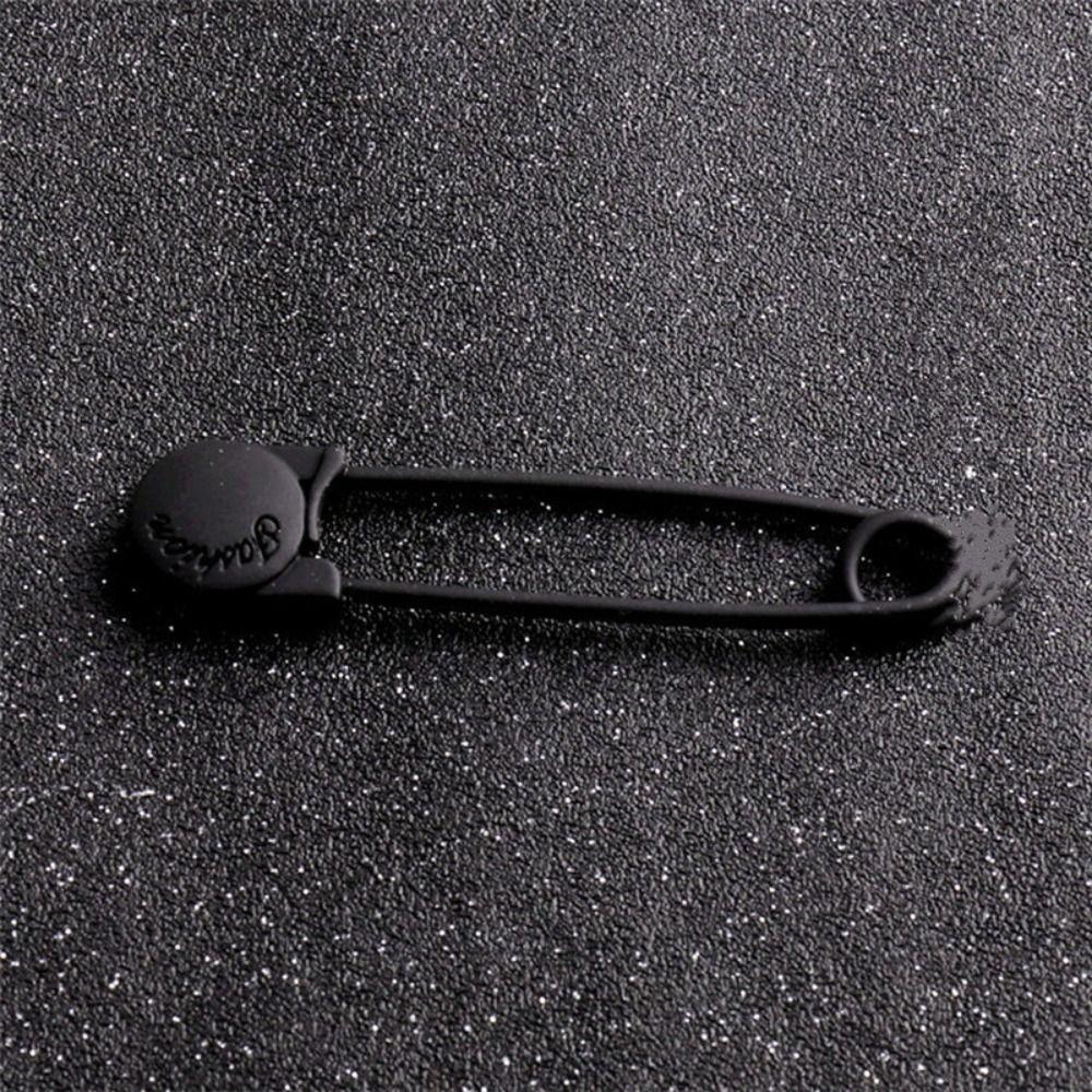 Vintage Round Head Brooch Metal Alloy Shawl Hat Needle Buckle Practical Cardigan Pendant Brooch