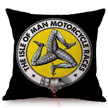 Famous National Park Vintage Poster Style Home Decoration Cushion Cover Yak Flamingo Forest Cotton Linen Sofa Chair Pillow Cases