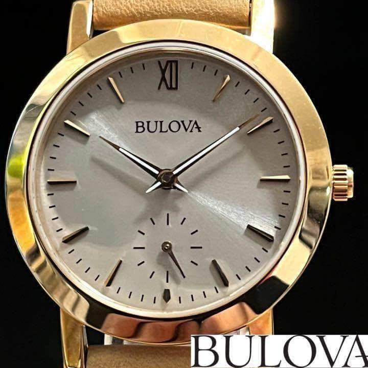 Б/у [BULOVA] Булова/Женские Часы/Стильные/Цвет Розового Золота