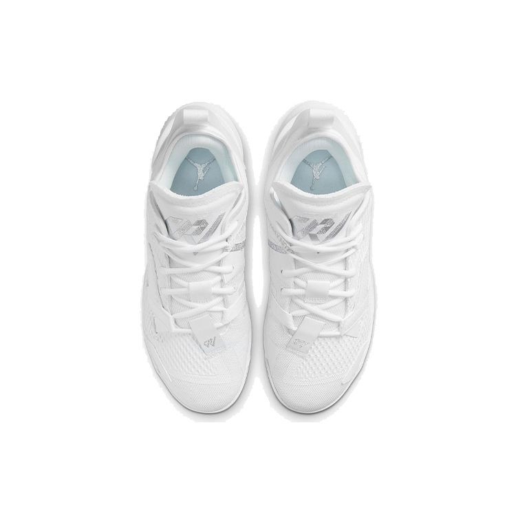 Мужские кроссовки Air Jordan Why Not Zer0.4 PF Белый Металлик Серебристый CQ4231-101