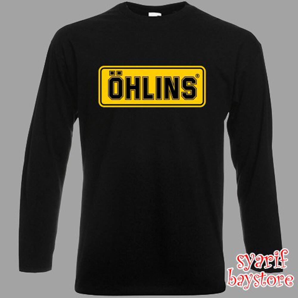 Подвеска Ohlins для автогонок Мужская#039;s Черный Размер от S до 3XL Унисекс Футболка
