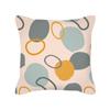 Nordic Morandi Color Geometric Abstract Peach Skin Pillowcase Cushion New Home