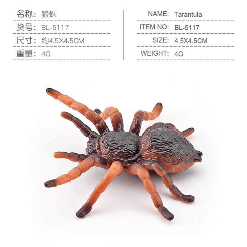 Имитация натуральных насекомых, Модели животных, Монохромные, Божьи коровки, Бабочки, Тарантулы, Жуки-лопатки, Игрушки-украшения