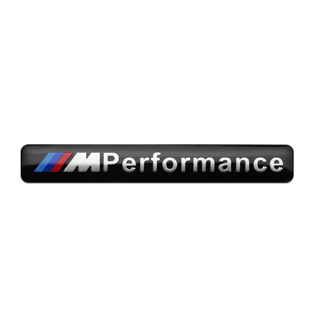 1PCS M Performance Badge Car Sticker Body Trunk Emblem Decoration Auto Refit Decals for Bmw E46 E90 E60 F10 F30 E39 E36 F20 E82 XMZSA1