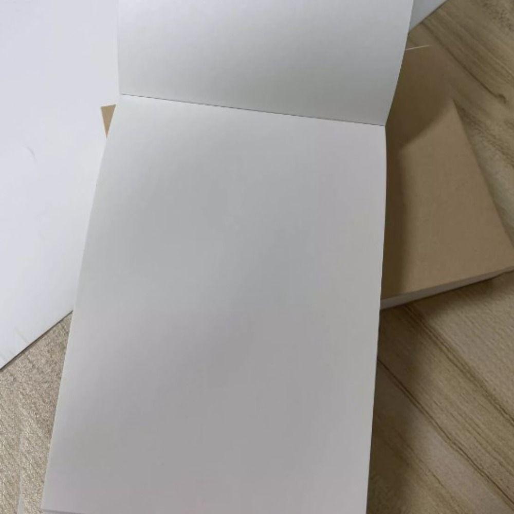 252Sheets DIY Office Notebook Thicken Painting Sketchbook Blank Draft Notebook Stationery