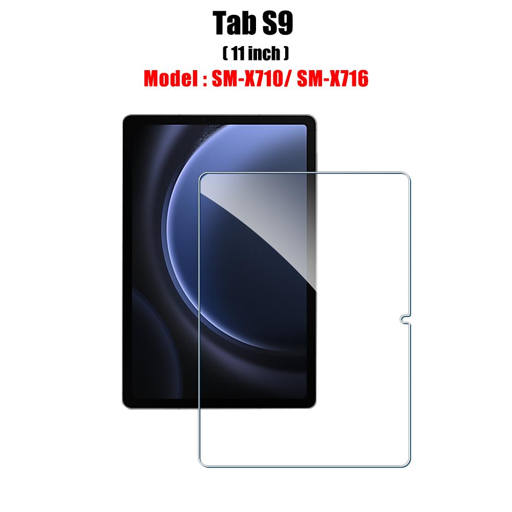 9H Tempered Glass Full Screen Protector For Samsung Galaxy Tab A8 A9 Plus S6 Lite S7 S8 S9 FE 10.4 10.5 10.9 11 12.4 Inches Film