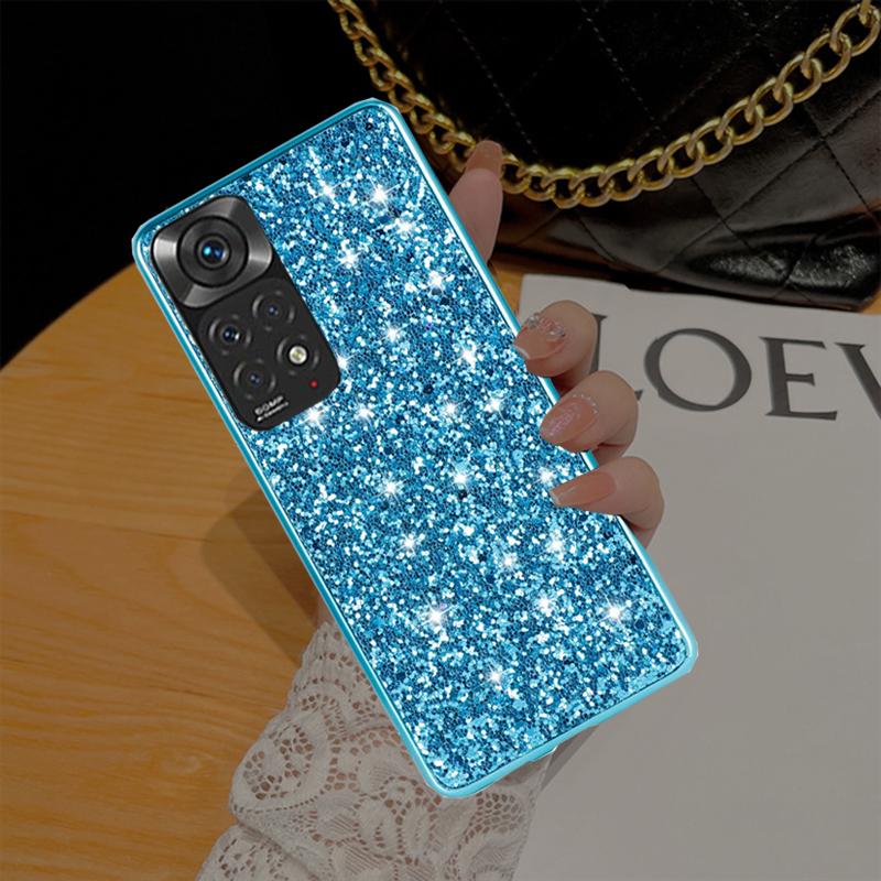 Роскошный блестящий чехол для телефона Xiaomi Redmi Note 11 10 9 Pro 11S 10S 9S Poco X3 NFC Pro, мягкий чехол из ТПУ