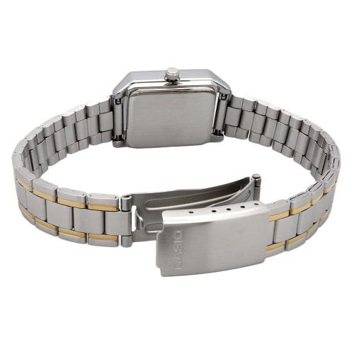 CASIO Standard Quartz Women's Watch LTP-V007SG-9B Silver and Gold Metal Band Overseas Model