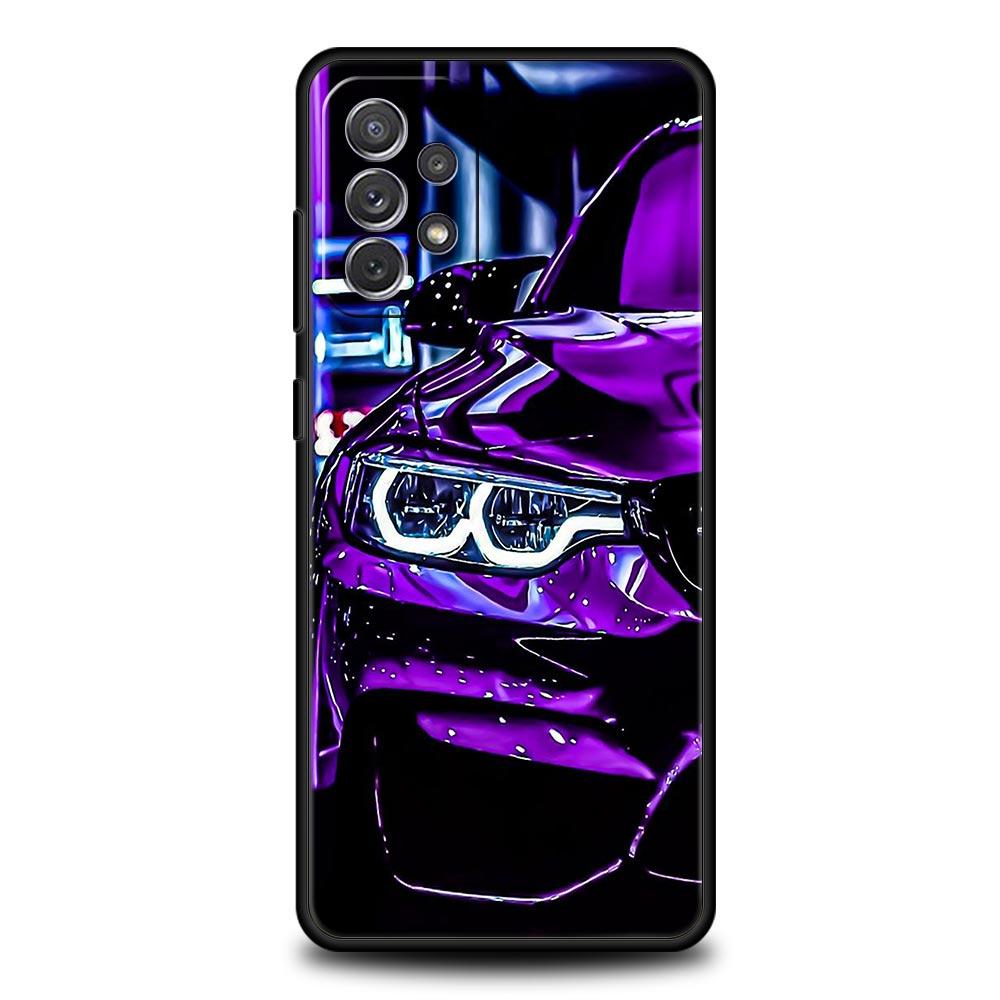 Синий Красный JDM Спортивный Чехол для Телефона Samsung Galaxy A17 A07 A55 A35 A25 A15 A05 A33 A31 A23 A21s A13 A41 A73 A53 A51 A71