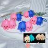 2pcs/set Luminous Doll Little Burning Man Keychain Pendant Cartoon Couple Pendants  Gifts