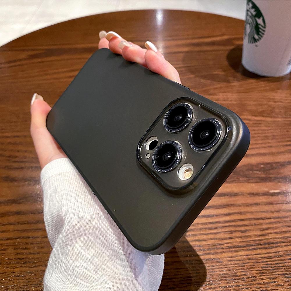 0,3 мм Ультратонкий Матовый Мягкий Силиконовый Чехол Для iPhone 16e 16 15 14 13 12 11 Pro Max Plus Роскошный Прозрачный ТПУ Чехол Конфетного Цвета