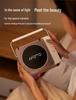 Беспроводной Bluetooth-динамик с активацией светом, высококачественным звуком, умным дизайном, функцией ночника и компактным размером.