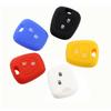 Силикагель автомобильный 2 кнопки чехол для дистанционного ключа-держатель Защитная крышка для Peugeot 106 107 206 207 307 408 аксессуары для силиконовых ключей