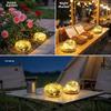 Energy Saving Solar Glass Ball Lights Waterproof Solar Lawn Lamp Outdoor Pebble Lamp  Pathway