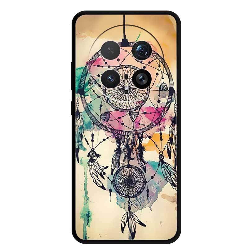 For Huawei Honor Magic8 Pro Case Colorful Protective Black Silicone Soft Case Cover for Honor Magic 8 Pro 5G Fashion Funda Cover