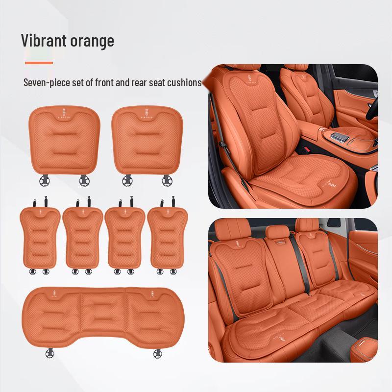 Ice Silk Car Seat Cushion for Lincoln Aviator/Navigator - Breathable Summer Cover