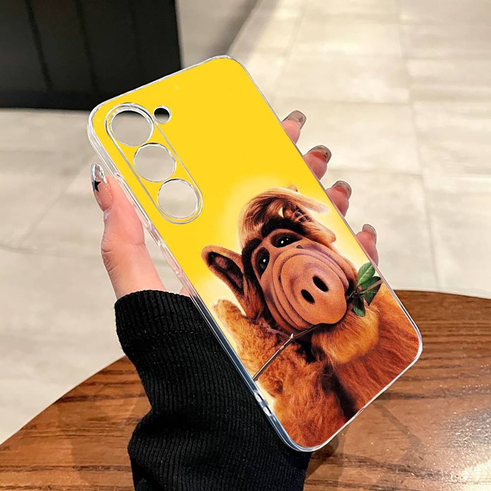 F-Family C-Комедийный сериал ALF Чехол для телефона SamsungA10,12,20,21S,30,31,40,50,51,52,70,71 Прозрачный чехол