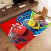 1pc Chuggington Print Area Rug - Soft, Washable Non-Slip Indoor Mat, Living Room, Home Office Decorative Rug,Office Decorative