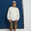 New MLB SS24 Sweatshirt Unisex Cream 3AMTQ0141-50CRS