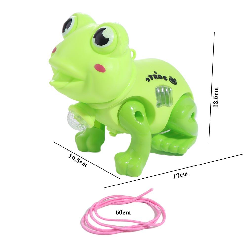 Electric Music Projection Educational Toys Educational Electric Pull Rope Frog Toys Children Toys