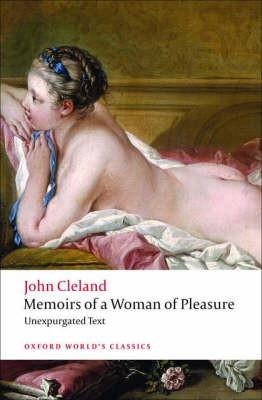 Memoirs of a Woman of Pleasure by John Cleland Paperback Book 9780199540235