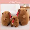 Adorable Capybara Plush Toy With Sweet Candy Style For New Year Good Luck Charm
